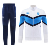 25-26 SSC Napoli (white) Jacket Adult Sweater tracksuit set