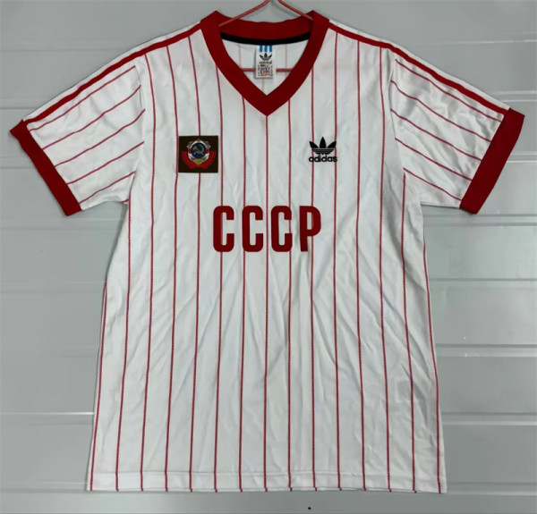 82-83 Soviet Union Away Retro Jersey Thailand Quality