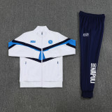 25-26 SSC Napoli (white) Jacket Adult Sweater tracksuit set