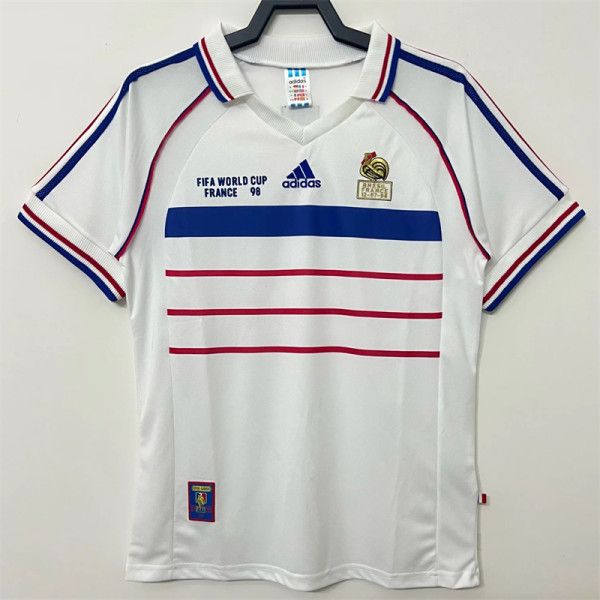1998 France Away (Champion ) Retro Jersey Thailand Quality