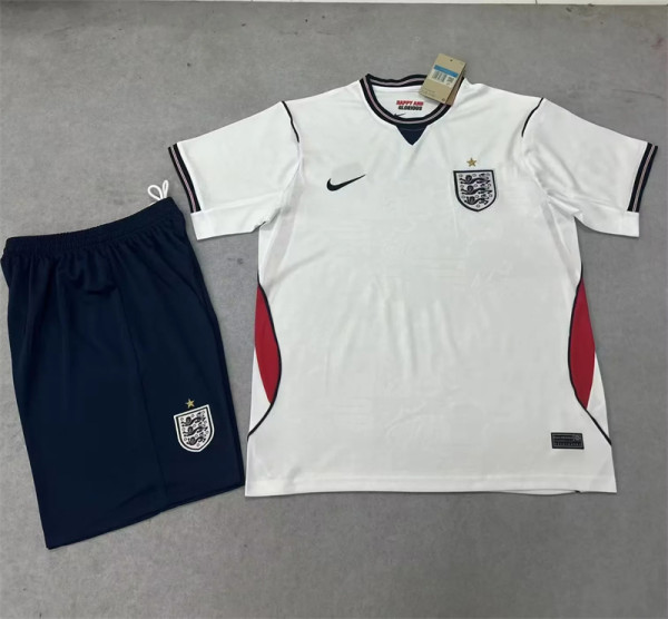 2026 England home Adult Jersey & Short Set Quality