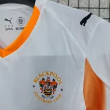 25-26 Blackpool AwayFans Version Thailand Quality