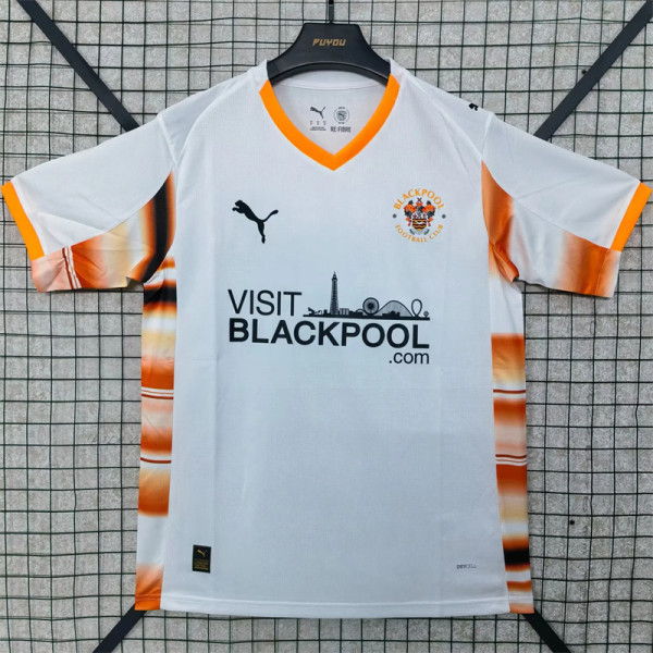 25-26 Blackpool AwayFans Version Thailand Quality