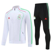 2026 Algeria (white) Jacket Adult Sweater tracksuit set
