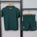 25-26 Manchester City Fourth Away Set.Jersey & Short High Quality