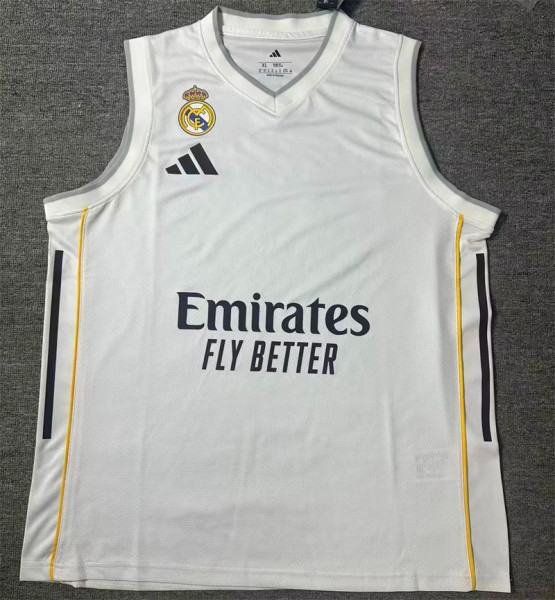 25-26 Real Madrid (vest)  Fans Version Thailand Quality