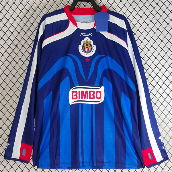 Long sleeve 07-08 Chivas USA Away Retro Jersey Thailand Quality
