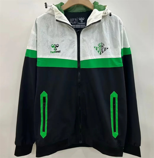 25-26 Real Betis Windbreaker Soccer Jacket