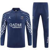 25-26 Paris Saint-Germain (royal blue) Adult Sweater tracksuit set