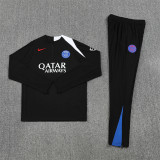 Player Version 25-26 Paris Saint-Germain (black) Adult Sweater tracksuit set