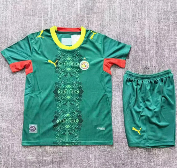 Kids kit 2026 Senegal Away Thailand Quality