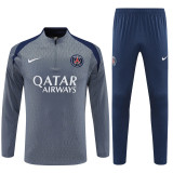 Player Version 25-26 Paris Saint-Germain (grey) Adult Sweater tracksuit set