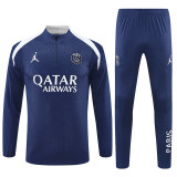 Player Version 25-26 Paris Saint-Germain (royal blue) Adult Sweater tracksuit set