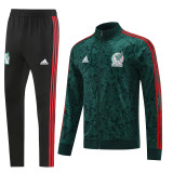 2022 Mexico(green)Jacket Adult Sweater tracksuit set