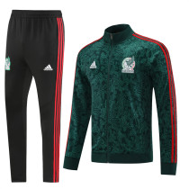 2022 Mexico(green)Jacket Adult Sweater tracksuit set