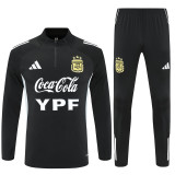 2025 Argentina (black) Adult Sweater tracksuit set Training Suit