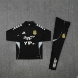 2025 Argentina (black) Adult Sweater tracksuit set Training Suit