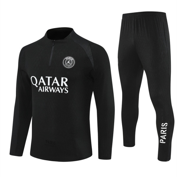 Player Version 25-26 Paris Saint-Germain (black) Adult Sweater tracksuit set