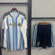 Long sleeve 2026 Argentina home Set.Jersey & Short High Quality