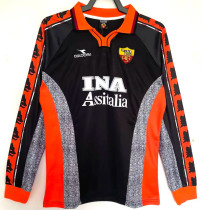 Long sleeve 98-99 RT Third Away Retro Jersey Thailand Quality