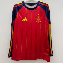 2026 Spain home Long sleeve Thailand Quality