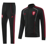 25-26 Liverpool (black) Jacket Adult Sweater tracksuit set Training Suit