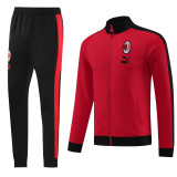 23-24  AC Milan (Red) Jacket Adult Sweater tracksuit set
