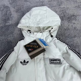25-26 live'25 (white) cotton-padded jacket oasis