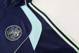 25-26 Ajax (royal blue) Jacket Adult Sweater tracksuit set
