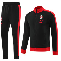 23-24  AC Milan (black) Jacket Adult Sweater tracksuit set
