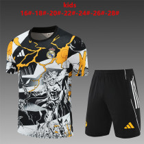 Kids kit 25-26 Real Madrid (Training clothes) Thailand Quality