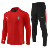 25-26 Portugal (red) Adult Sweater tracksuit set