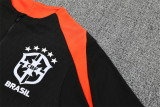 Player Version 25-26 Brazil (black) Adult Sweater tracksuit set