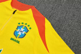 Player Version 25-26 Brazil (yellow) Adult Sweater tracksuit set