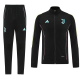 25-26 Juventus FC (black) Jacket Adult Sweater tracksuit set