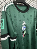 25-26 Schalke 04 (150th anniversary) Long sleeve Thailand Quality