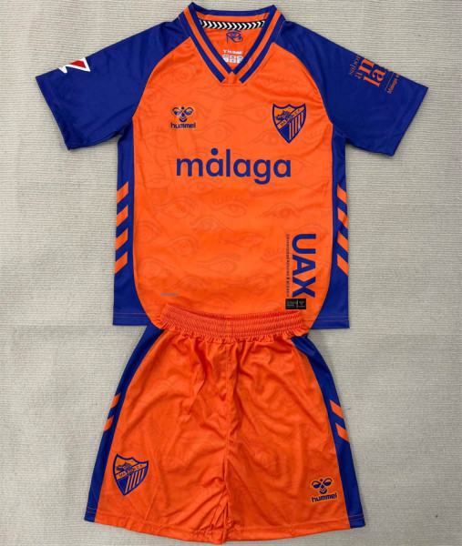 Kids kit 25-26 Malaga Third Away Thailand Quality