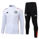 25-26 Ajax (white) Jacket Adult Sweater tracksuit set