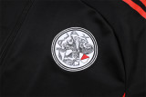 25-26 Ajax (black) Jacket Adult Sweater tracksuit set