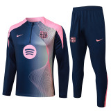 25-26 Barcelona (royal blue) Adult Sweater tracksuit set