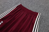 25-26 Ajax (Deep jujube red) Jacket Adult Sweater tracksuit set