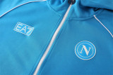 25-26 SSC Napoli (blue) hoodie set  Soccer Jacket
