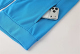25-26 SSC Napoli (blue) hoodie set  Soccer Jacket