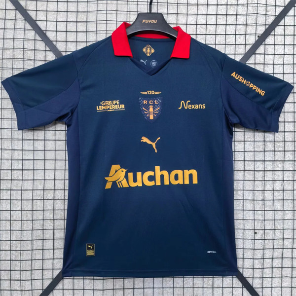 25-26 RC Lens Fourth Away Fans Version Thailand Quality