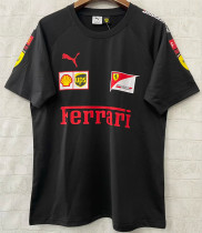 2025 Ferrari  2025 Ferrari  F1 2025 法拉利休闲黑色圆领