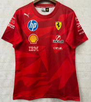 2025 Ferrari  2025 Ferrari  F1 2025 法拉利红色圆领