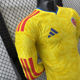 Long sleeve 2026 Colombia home Player Version Thailand Quality