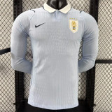 Long sleeve 2026 Uruguay home Player Version Thailand Quality