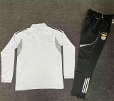 25-26 SL Benfica (white) Adult Sweater tracksuit set Training Suit