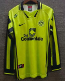 Long sleeve 1996 Borussia Dortmund home Retro Jersey Thailand Quality